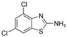 4,6-DICHLORO-1,3-BENZOTHIAZOL-2-AMINE Struktur