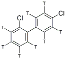 2,4' DICHLOROBIPHENYL, [3H(G)] Struktur