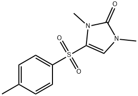 1,3-DIMETHYL-4-[(4-METHYLPHENYL)SULFONYL]-1,3-DIHYDRO-2H-IMIDAZOL-2-ONE Struktur