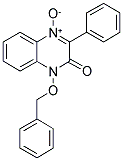 1-(BENZYLOXY)-3-PHENYLQUINOXALIN-2(1H)-ONE 4-OXIDE Struktur