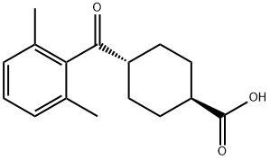 TRANS-4-(2,6-DIMETHYLBENZOYL)CYCLOHEXANE-1-CARBOXYLIC ACID price.