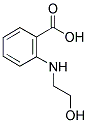 2-(2-HYDROXY-ETHYLAMINO)-BENZOIC ACID Struktur