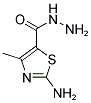 2-AMINO-4-METHYLTHIAZOLE-5-CARBOHYDRAZIDE Struktur