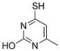 4-METHYL-6-SULFANYLPYRIMIDIN-2-OL Struktur