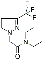 N,N-DIETHYL-2-[3-(TRIFLUOROMETHYL)-1H-PYRAZOL-1-YL]ACETAMIDE Struktur