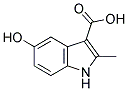 5-HYDROXY-2-METHYL-1H-INDOLE-3-CARBOXYLIC ACID Struktur