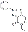 4-CHLORO-3-OXO-2-(PHENYLHYDRAZONO)BUTYRIC ACID ETHYL ESTER Struktur