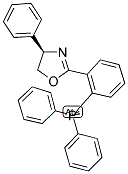 R(-)-2-[2-(DIPHENYLPHOSPHINO)PHENYL]-4-PHENYL-2-OXAZOLINE Struktur