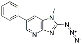 2-AZIDO-1-METHYL-6-PHENYLIMIDAZO[4,5-B]PYRIDINE Struktur