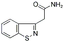 2-(1,2-BENZISOTHIAZOL-3-YL)ACETAMIDE Struktur