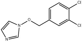 1-[(3,4-DICHLOROBENZYL)OXY]-1H-IMIDAZOLE Struktur