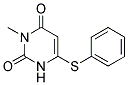 2,6-DIOXO-1-METHYL-4-PHENYLTHIO-1,2,3,6-TETRAHYDROPYRIMIDINE Struktur