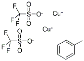 COPPER(I) TRIFLUOROMETHANESULFONATE TOLUENE COMPLEX (2 TO 1) Struktur