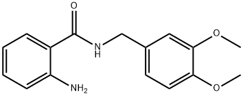 (2-AMINOPHENYL)-N-((3,4-DIMETHOXYPHENYL)METHYL)FORMAMIDE Struktur