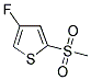 4-FLUOROTHIEN-2-YL METHYL SULFONE Struktur