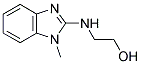 2-(1-METHYL-1H-BENZOIMIDAZOL-2-YLAMINO)-ETHANOL Struktur