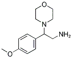 2-(4-METHOXY-PHENYL)-2-MORPHOLIN-4-YL-ETHYLAMINE Struktur