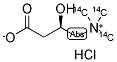 L-[METHYL-14C]CARNITINE HYDROCHLORIDE Struktur