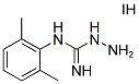 N-(2,6-DIMETHYLPHENYL)HYDRAZINE-1-CARBOXIMIDAMIDE HYDROIODIDE Struktur