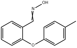 2-(4-METHYLPHENOXY)BENZENECARBALDEHYDE OXIME Struktur