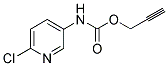 PROP-2-YNYL N-(6-CHLOROPYRIDIN-3-YL)CARBAMATE Struktur