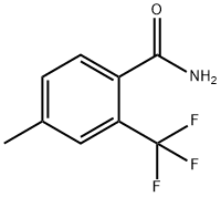 4-METHYL-2-(TRIFLUOROMETHYL)BENZAMIDE Struktur