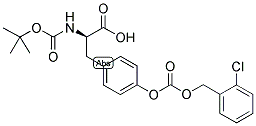 BOC-D-TYR(2-CL-Z)-OH Struktur