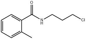 N-(3-CHLOROPROPYL)-2-METHYLBENZAMIDE Struktur