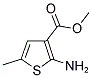 2-AMINO-5-METHYL-THIOPHENE-3-CARBOXYLIC ACID METHYL ESTER Struktur