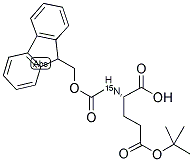 FMOC-GLU(OTBU)-OH-15N Struktur