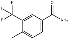 4-METHYL-3-(TRIFLUOROMETHYL)BENZAMIDE Struktur