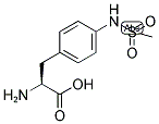 L-PHE(4-NH-SO2-CH3) Struktur