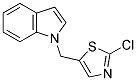 1-[(2-CHLORO-1,3-THIAZOL-5-YL)METHYL]-1H-INDOLE Struktur