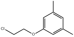 1-(2-CHLORO-ETHOXY)-3,5-DIMETHYL-BENZENE Struktur