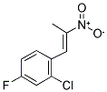 1-(2-CHLORO-4-FLUOROPHENYL)-2-NITROPROPENE Struktur