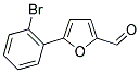 5-(2-BROMO-PHENYL)-FURAN-2-CARBALDEHYDE Struktur