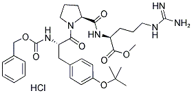 Z-TYR(TBU)-PRO-ARG-OME HCL Struktur