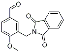 3-[(1,3-DIOXO-1,3-DIHYDRO-2H-ISOINDOL-2-YL)METHYL]-4-METHOXYBENZALDEHYDE Struktur