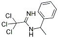 2,2,2-TRICHLORO-N-(1-PHENYLETHYL)ETHANIMIDAMIDE Structure