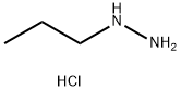 N-PROPYLHYDRAZINE HYDROCHLORIDE Struktur