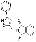 2-[(3-PHENYL-5-ISOXAZOLYL)METHYL]-1H-ISOINDOLE-1,3(2H)-DIONE Struktur