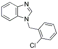 1-(2-CHLOROBENZYL)-1H-BENZIMIDAZOLE Struktur