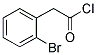 2-BROMOPHENYLACETYL CHLORIDE Struktur