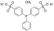 4,4'-(PHENYLPHOSPHINIDENE)BIS(BENZENESULFONIC ACID), DIPOTASSIUM SALT HYDRATE Struktur