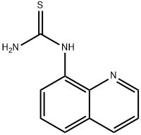 N-(8-QUINOLINYL)THIOUREA Struktur