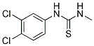 N-(3,4-DICHLOROPHENYL)-N'-METHYLTHIOUREA Struktur