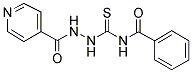 1-(4-PYRIDINECARBONYL)-4-BENZOYLTHIOSEMICARBAZIDE Struktur