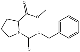 1-BENZYL 2-METHYL PYRROLIDINE-1,2-DICARBOXYLATE Struktur