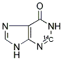 HYPOXANTHINE, [14C(U)]- Struktur