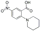 5-NITRO-2-(PIPERIDINE-1-YL)BENZOIC ACID Struktur